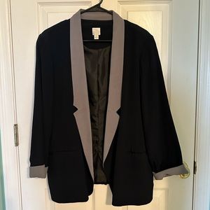 Lauren Conrad Black Tuxedo Blazer